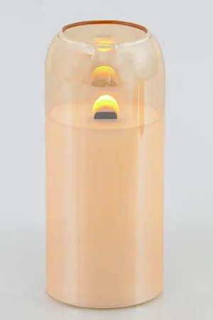 Affaire À Saisir Bougie LED effet flamme couleur ambre
